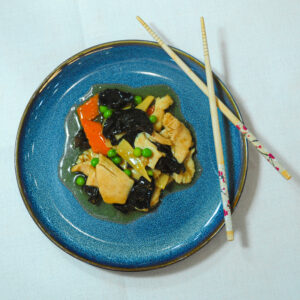 Poulet champignons noirs